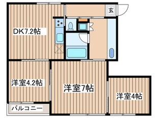 セゾンドルフ椿の物件間取画像